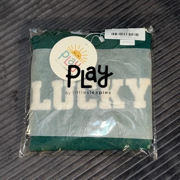 Little Sleepies LUCKY Bamboo Crewneck Sweatshirt - Picture 3 of 5